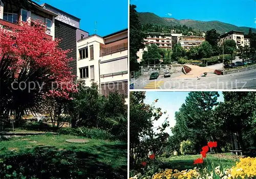 AK / Ansichtskarte Muralto_TI Casa Sant  Agnese Garten Muralto_TI