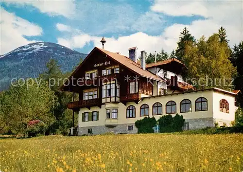 AK / Ansichtskarte Igls_Tirol Hotel Gruberhof am Fusse des Patscherkofels Tuxer Alpen Igls_Tirol