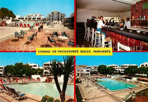 AK / Ansichtskarte Cala_d_Or Ciudad de Vacaciones Piscina Bar Cala_d_Or
