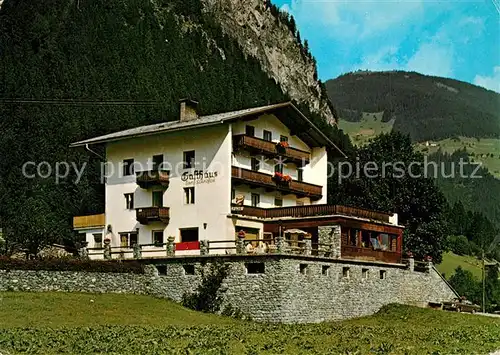 AK / Ansichtskarte Mayrhofen_Zillertal Gasthof Burgschrofen Mayrhofen_Zillertal