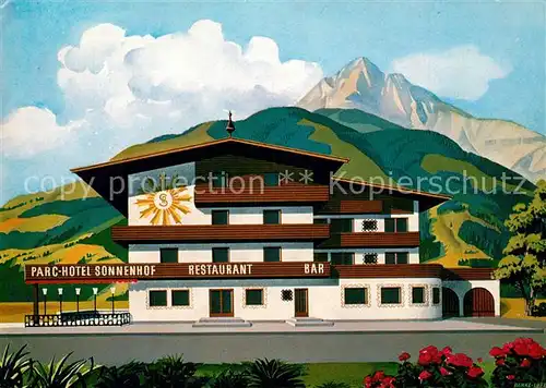 AK / Ansichtskarte St_Johann_Tirol Hotel Sonnenhof St_Johann_Tirol