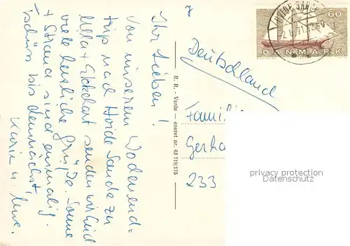 AK / Ansichtskarte Vesterhavet Panoramakarte Vesterhavet