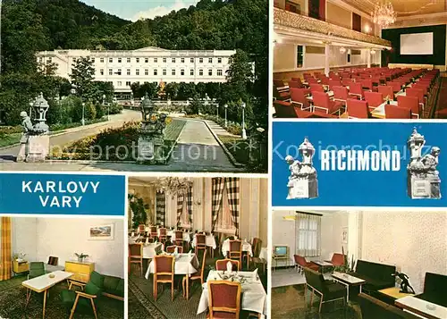 AK / Ansichtskarte Karlovy_Vary Lazenske sanatorium Richmond Karlovy Vary