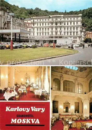 AK / Ansichtskarte Karlovy_Vary Grandhotel Moskva Karlovy Vary
