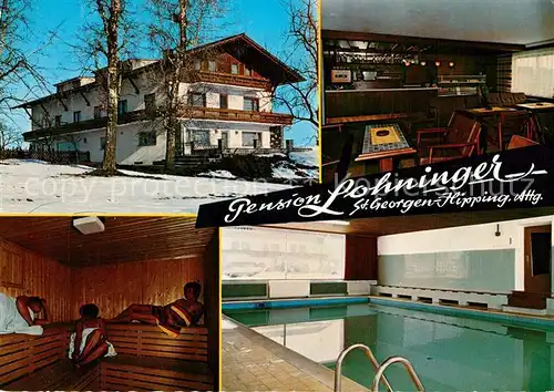 AK / Ansichtskarte Hipping_St_Georgen Pension Lohninger Hipping_St_Georgen
