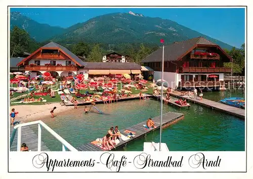 AK / Ansichtskarte St_Wolfgang_Salzkammergut Ried Appartementhaus Arndt St_Wolfgang_Salzkammergut