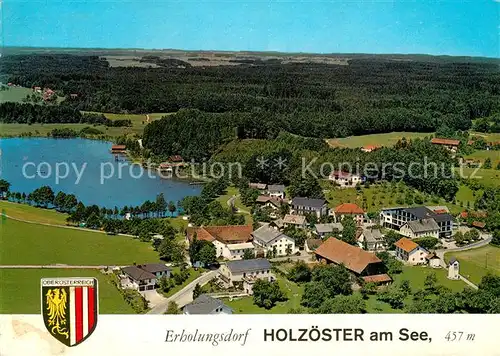 AK / Ansichtskarte Holzoester_See Fliegeraufnahme 