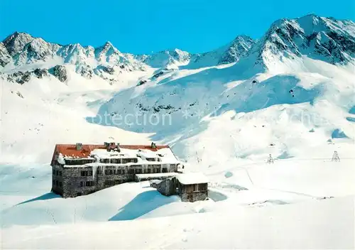 AK / Ansichtskarte Neustift_Stubaital_Tirol Sennhuette Winter Neustift_Stubaital_Tirol