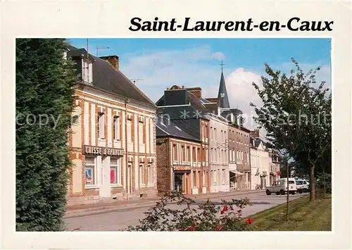 AK / Ansichtskarte Saint Laurent en Caux Caisse d Epagne Saint Laurent en Caux