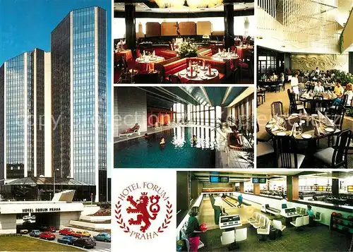 AK / Ansichtskarte Praha_Prahy_Prague Hotel Forum Praha Praha_Prahy_Prague