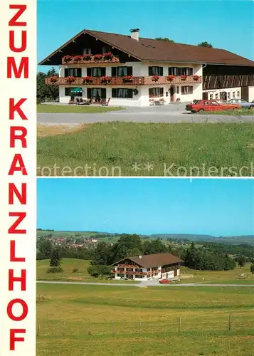 AK / Ansichtskarte Bad_Kohlgrub Zum Kranzlhof Landschaftspanorama Bad_Kohlgrub