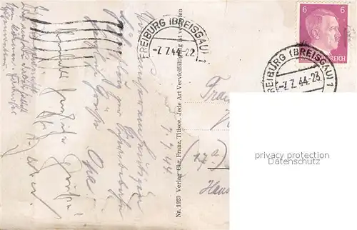 AK / Ansichtskarte Freiburg_Breisgau Hotel Halde Schauinsland Freiburg Breisgau