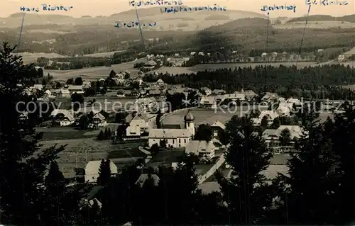 AK / Ansichtskarte Hinterzarten Panorama Hinterzarten