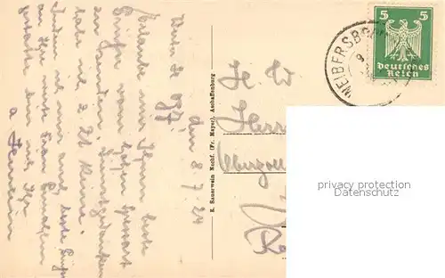 AK / Ansichtskarte Spessart_Region Jagdschloss Rohrbrunn Spessart Region