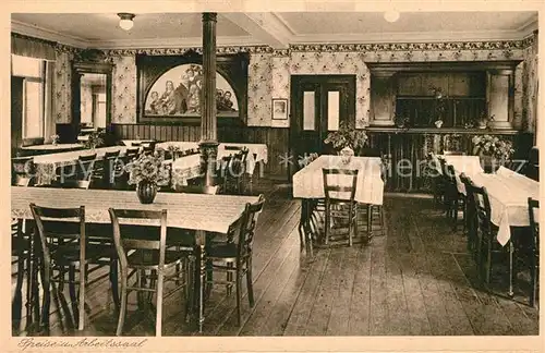 AK / Ansichtskarte Koenigsfeld_Schwarzwald Margaretenheim Speise und Arbeitssaal Koenigsfeld Schwarzwald