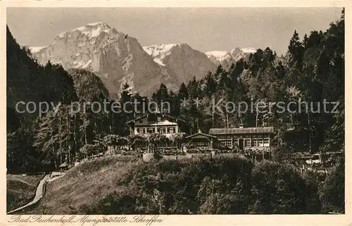 AK / Ansichtskarte Bad_Reichenhall Alpengaststaette Schroffen Bad_Reichenhall