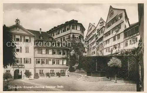 AK / Ansichtskarte Tuebingen Ev theol Seminar Stift Tuebingen
