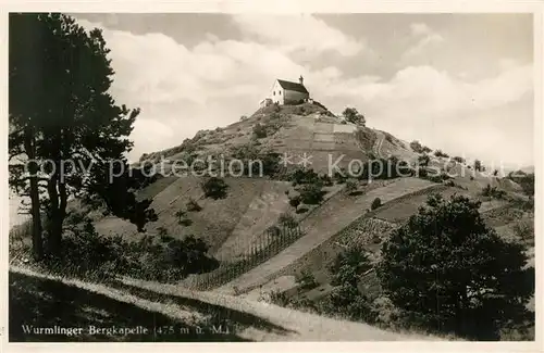 AK / Ansichtskarte Wurmlingen_Kapelle Wurmlinger Bergkapelle Wurmlingen_Kapelle