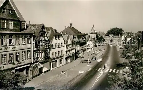 AK / Ansichtskarte Friedberg_Hessen Kaiserstrasse Friedberg Hessen