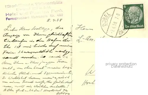 AK / Ansichtskarte Dobel_Schwarzwald Panorama Dobel Schwarzwald