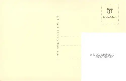 AK / Ansichtskarte Karlsruhe_Baden Rathaus Karlsruhe_Baden