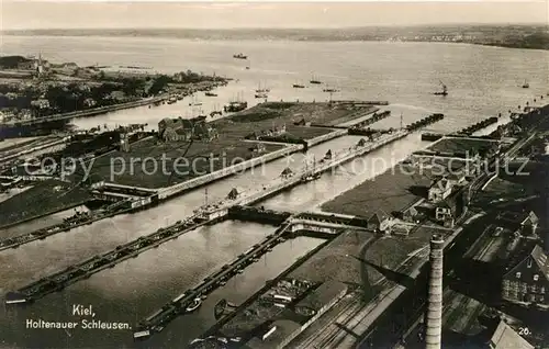 AK / Ansichtskarte Holtenau_Kiel Schleusen Holtenau Kiel