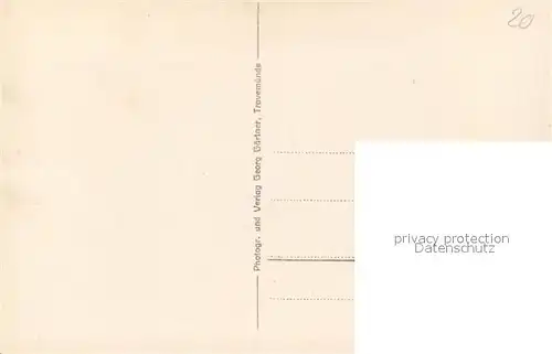 AK / Ansichtskarte Travemuende_Ostseebad Strandpartie Travemuende_Ostseebad