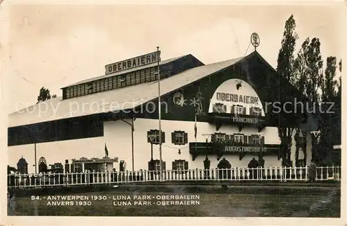 AK / Ansichtskarte Antwerpen_Anvers Luna Park Oberbaiern Antwerpen Anvers