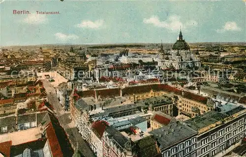 AK / Ansichtskarte Berlin Totalansicht Berlin
