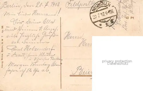 AK / Ansichtskarte Berlin Totalansicht Berlin