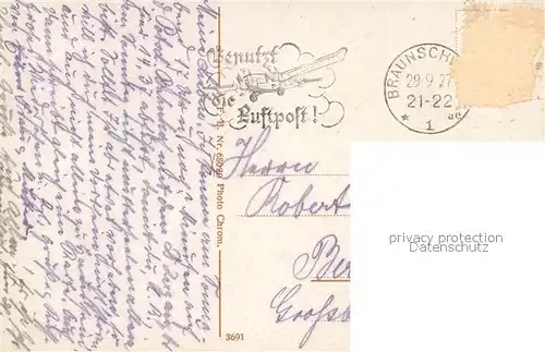 AK / Ansichtskarte Braunschweig Burgplatz Braunschweig