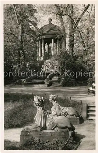 AK / Ansichtskarte Schwetzingen Schlossgarten Apollotempel Schwetzingen