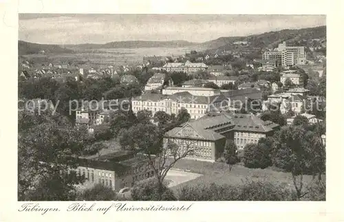 AK / Ansichtskarte Tuebingen Universitaetsviertel Tuebingen