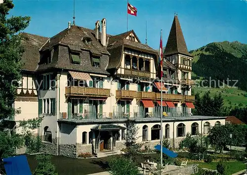 AK / Ansichtskarte Gstaad Grand Hotel Alpina Gstaad