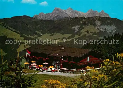 AK / Ansichtskarte St_Johann_Tirol Alpengasthof Angerer Alm St_Johann_Tirol