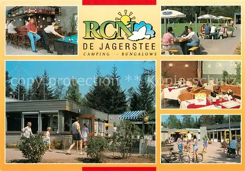 AK / Ansichtskarte Epe RCN De Jagerstee Camping Bungalows Gaststaette Billard Epe