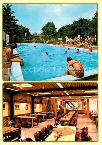 AK / Ansichtskarte Vierhouten Recreatie Centrum De Vier Foreesten Restaurant Swimming Pool Vierhouten