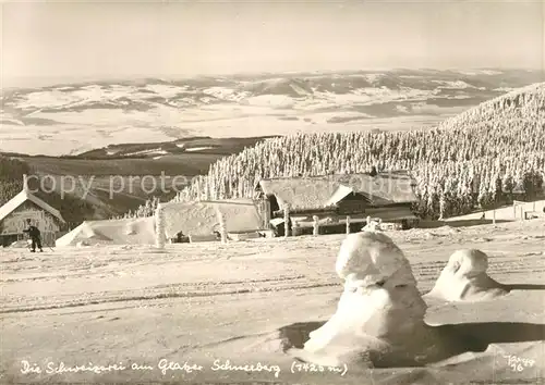 AK / Ansichtskarte Foto_Popp_Nr. 16 Schweizerei Glatzer Schneeberg Foto_Popp_Nr.