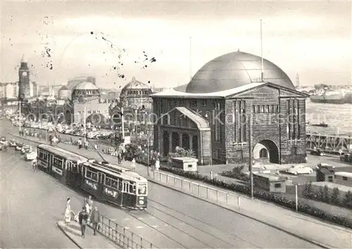 AK / Ansichtskarte Strassenbahn Hamburg Elbtunnel  