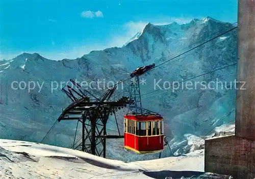 AK / Ansichtskarte Seilbahn S. Maurizio Monte Moro Macugnaga Monte Rosa  Seilbahn