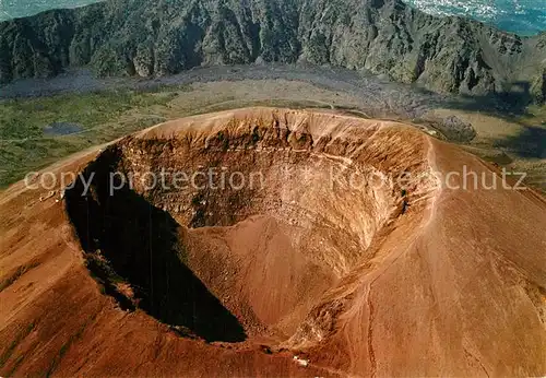 AK / Ansichtskarte Vulkane_Geysire_Vulcans_Geysers Napoli Vesuvio Cratere Veduta Aerea  