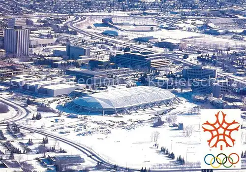 AK / Ansichtskarte Olympia Calgary Olympic Winter Games Oval  