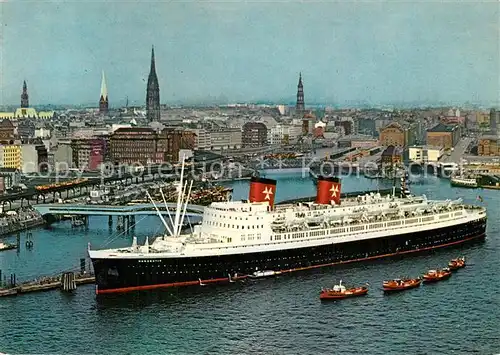 AK / Ansichtskarte Dampfer_Oceanliner Hanseatic Hamburg 