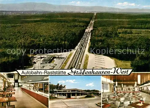 AK / Ansichtskarte Autobahn Rastst?tte Gr?fenhausen West  