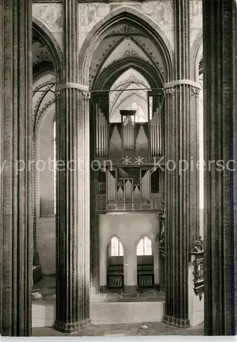 AK / Ansichtskarte Kirchenorgel L?beck Marienkirche 