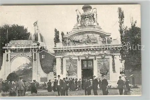 AK / Ansichtskarte Exposition_Universelle_Bruxelles_1910 Pavillon de la Canadian Pacific  