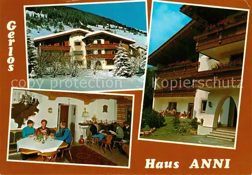 AK / Ansichtskarte Gerlos Haus Anni Gerlos