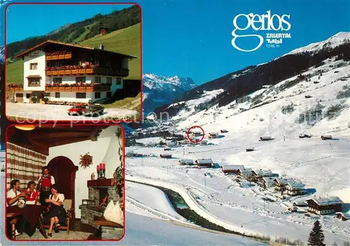 AK / Ansichtskarte Gerlos Haus Margret Winter Gerlos