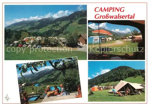 AK / Ansichtskarte Raggal Camping Grosswalsertal Raggal