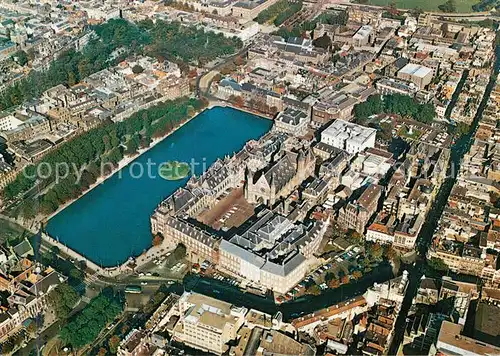 AK / Ansichtskarte Den_Haag Fliegeraufnahme Regeringsgebouwen Governmen Buildings Den_Haag